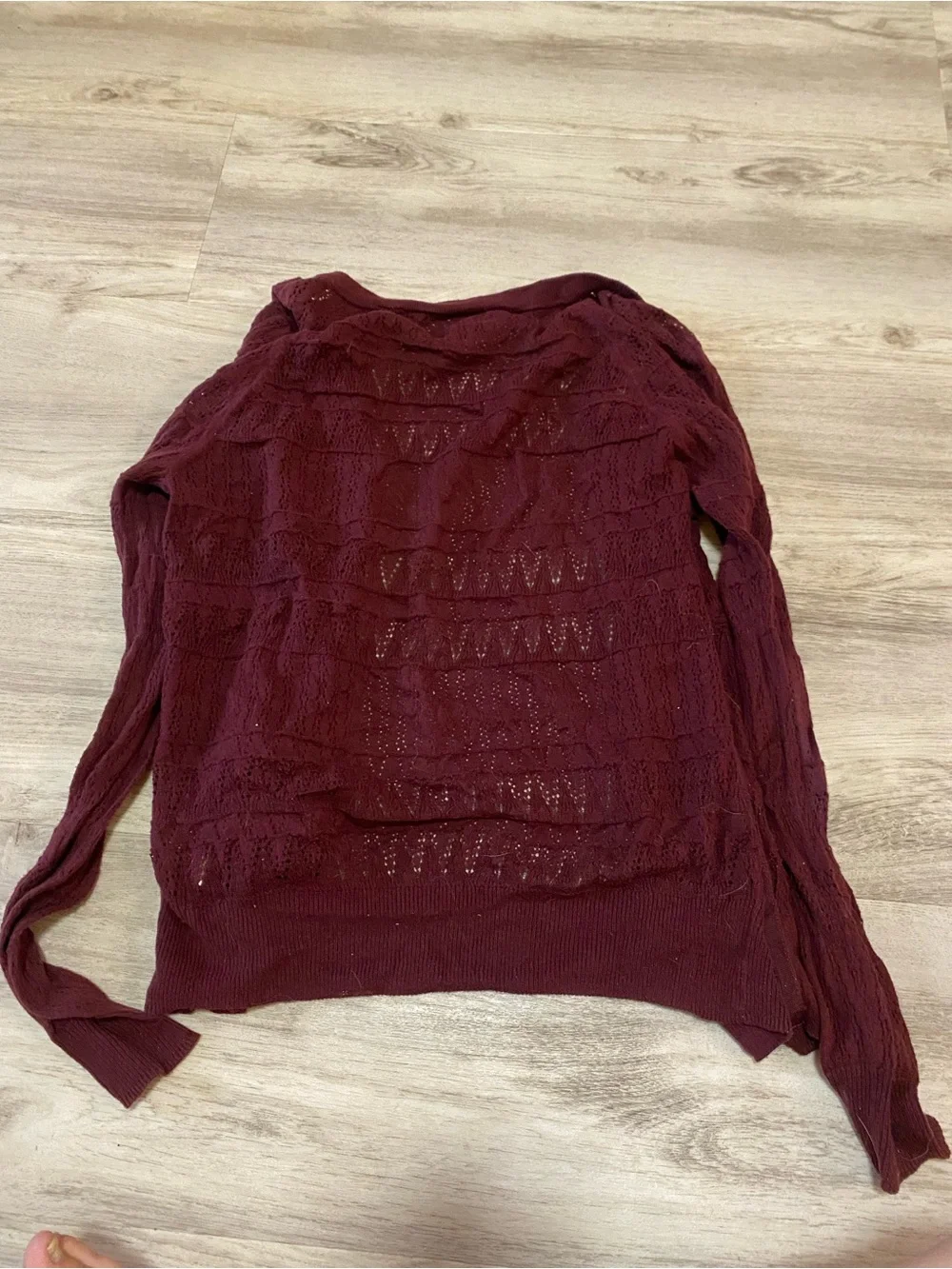 Burgundy Jack Wills Cardigan